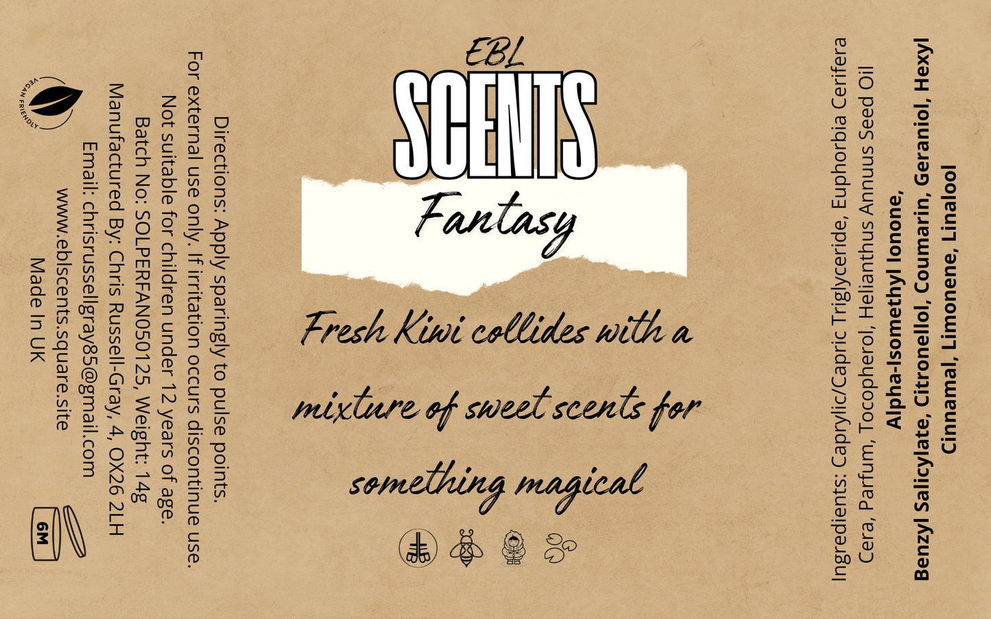 Fantasy Solid Perfume