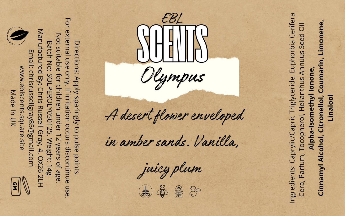 Olympus Solid Perfume