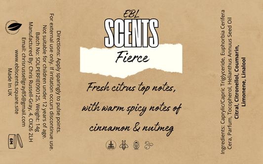 Fierce Solid Perfume