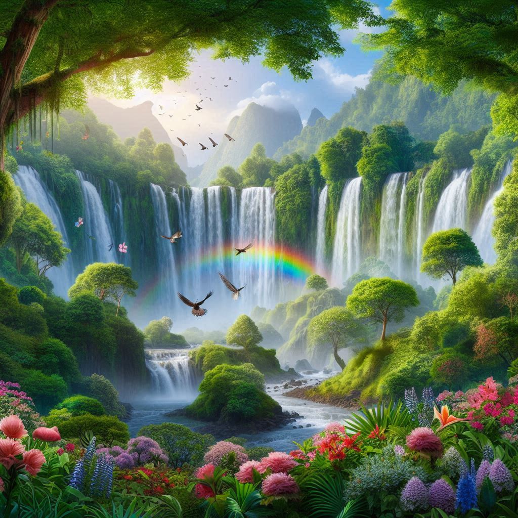 Paradise falls diffuser oil