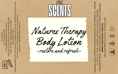 Natures Therapy Body Lotion