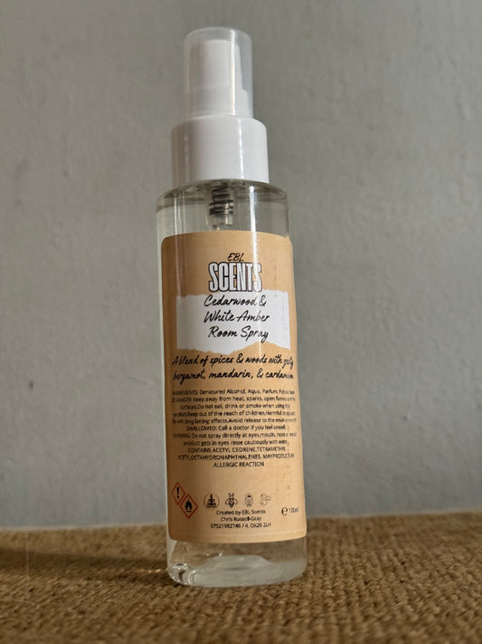 Cedarwood & White Amber Room Spray