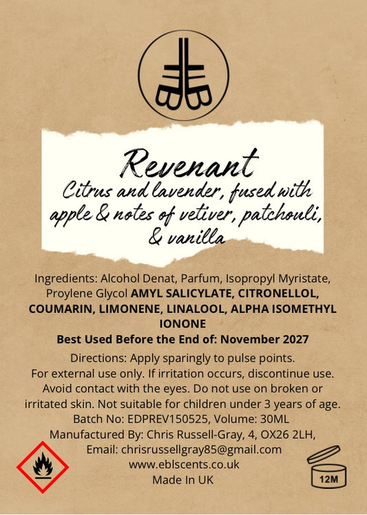 Revenant Aftershave - 30ml