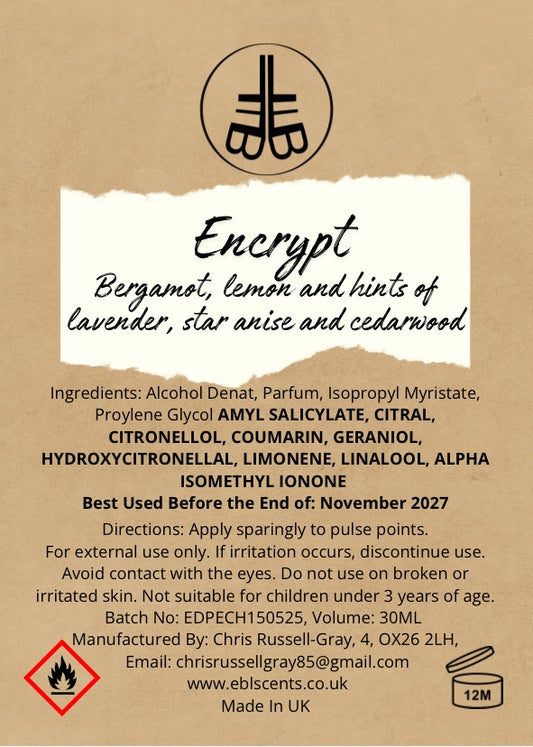 Encrypt Aftershave - 30ml